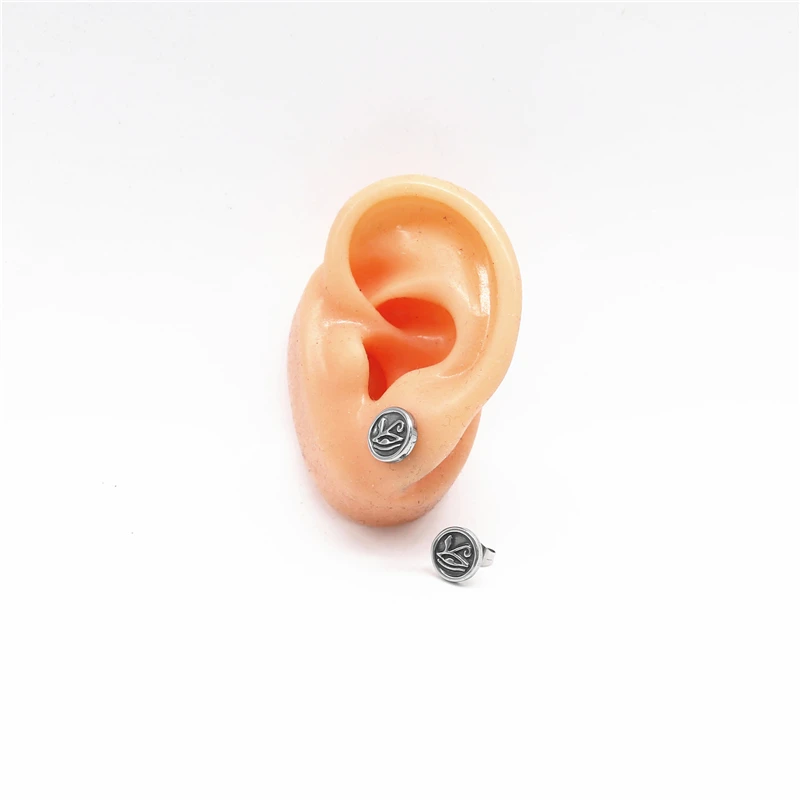 Punk Style Small Eyes Stud Earrings For Women Goth Accessories Fashion Silver Color Stainless Steel Earcuffs Vintage Jewelry 
Punk Style Small Eyes Stud Earrings For Women Goth Accessories Fashion Silver Color Stainless Steel Earcuffs Vintage Jewelry