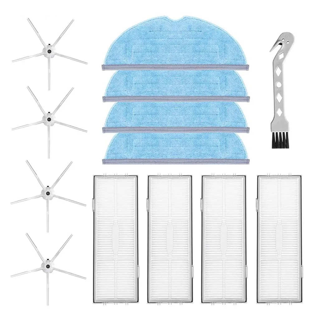 13PCS Spare Parts for S7 / T7S Plus Vacuum Cleaner Filter Wipes Side Brushes Vacuum Cleaner Sweeper Replace For Home
13PCS Spare Parts for S7 / T7S Plus Vacuum Cleaner Filter Wipes Side Brushes Vacuum Cleaner Sweeper Replace For Home