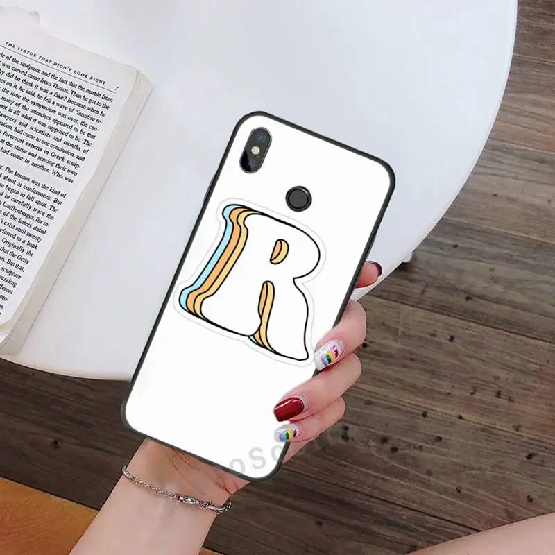 Cute alphabet Phone Case For Xiaomi Redmi note 4 4X 8T 9 9s 10 K20 K30 cc9 9t pro lite max cover funda coque
Cute alphabet Phone Case For Xiaomi Redmi note 4 4X 8T 9 9s 10 K20 K30 cc9 9t pro lite max cover funda coque
