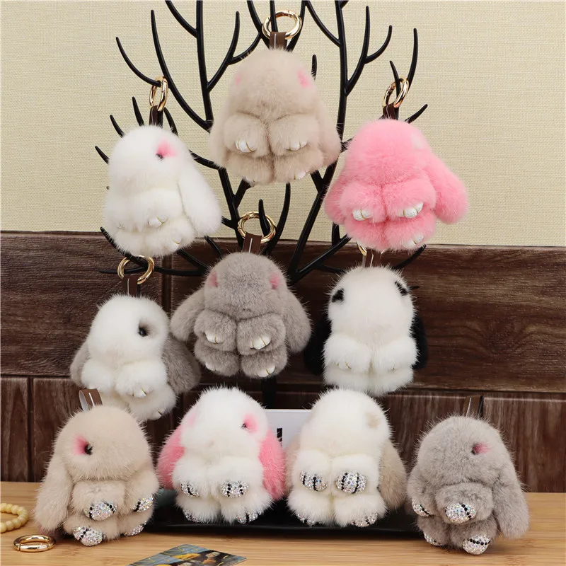 Mink Fur Bunny Fur Pendant Bag Jewelry Key Chain Plush Pendant Trumpet Cute Cute Rabbit Children Animal Cartoon Doll
Mink Fur Bunny Fur Pendant Bag Jewelry Key Chain Plush Pendant Trumpet Cute Cute Rabbit Children Animal Cartoon Doll
