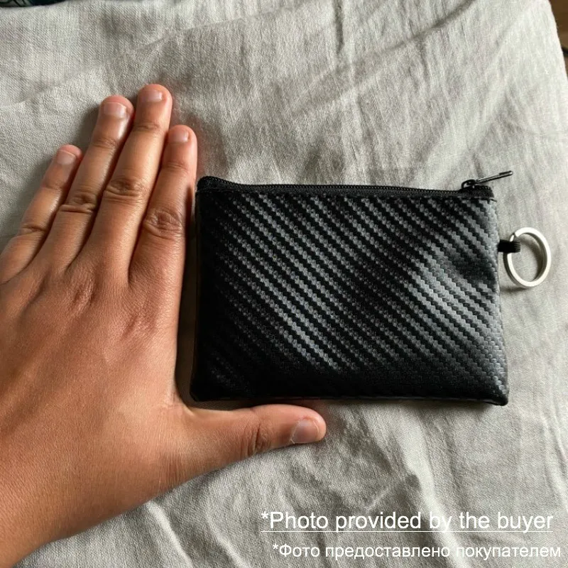 Small Zipper Coin Purse with Ring 2019 Men Mini Pouch Carbon Fiber PU Leather Bag Card Holder Money Change Key Wallet Kids Gifts
Small Zipper Coin Purse with Ring 2019 Men Mini Pouch Carbon Fiber PU Leather Bag Card Holder Money Change Key Wallet Kids Gifts