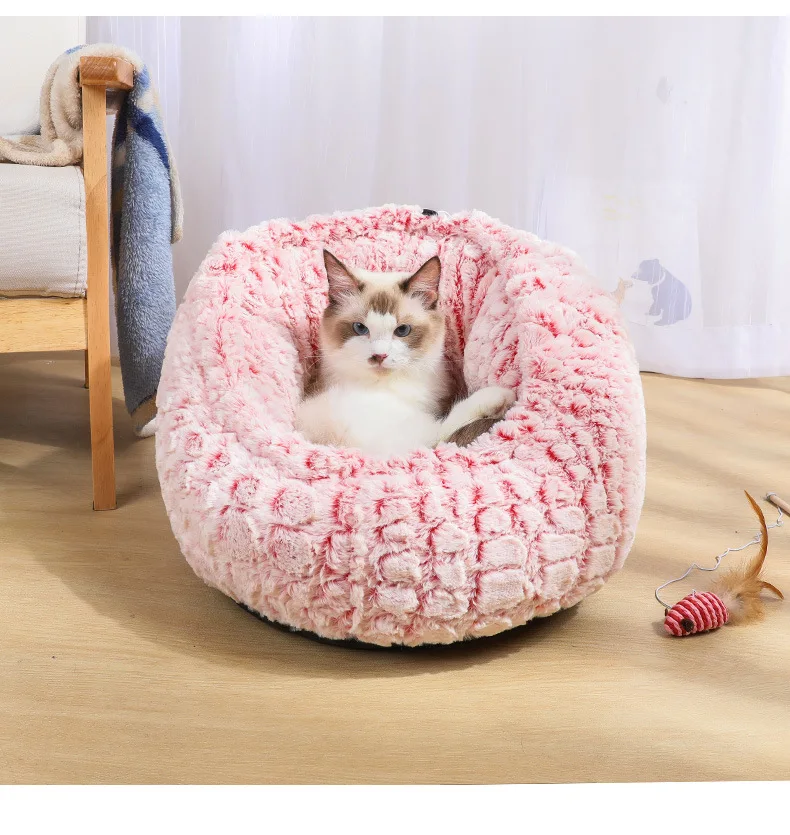 Adjustable Warm Fleece Pet Bed Kennel Soft Round Dog Cat Smothing Bed Winter Deep Sleeping Bag Sofa Puppy Cushion House Cats
Adjustable Warm Fleece Pet Bed Kennel Soft Round Dog Cat Smothing Bed Winter Deep Sleeping Bag Sofa Puppy Cushion House Cats