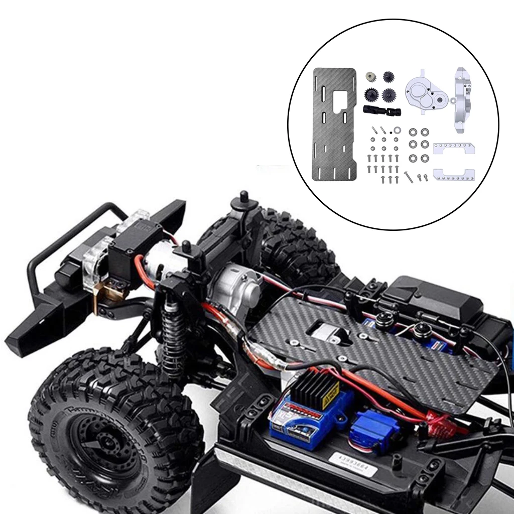 Комплект передних редукторов двигателя ЧПУ для TRX4 1/10, запасные части для гусеничного автомобиля
Комплект передних редукторов двигателя ЧПУ для TRX4 1/10, запасные части для гусеничного автомобиля
