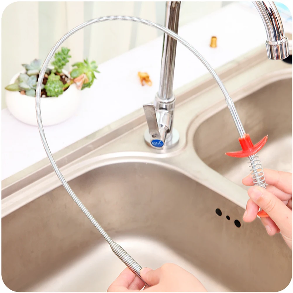 60cm Sink Drains Grabber Tool Flexible Long Reach Claw Pick Up Narrow Bend Curve Floor Drain Sewer Spring Grip Cleaner
60cm Sink Drains Grabber Tool Flexible Long Reach Claw Pick Up Narrow Bend Curve Floor Drain Sewer Spring Grip Cleaner