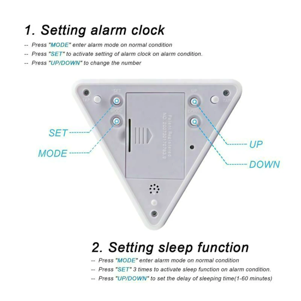 Electric Digital LED Alarm Clock Color Changing Battery Operated Alarm Clock Kids Bedroom Calendar
Electric Digital LED Alarm Clock Color Changing Battery Operated Alarm Clock Kids Bedroom Calendar