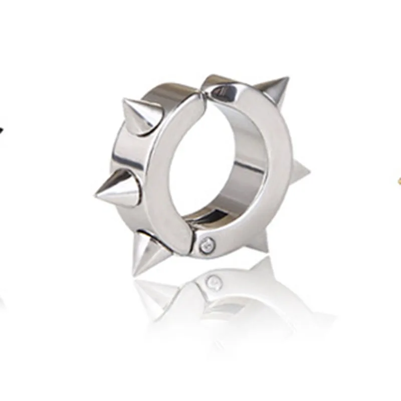 Black Punk Women Men Earrings Ear Studs Spike Rivet Hoop Huggie Gothic Black Stainless Steel Earring Jewelry Gifts Accessories
Black Punk Women Men Earrings Ear Studs Spike Rivet Hoop Huggie Gothic Black Stainless Steel Earring Jewelry Gifts Accessories