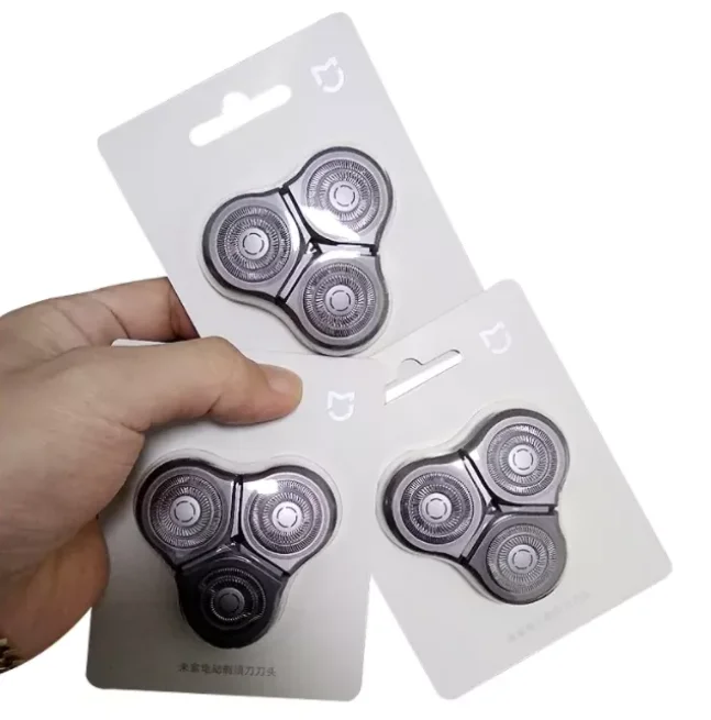 Original Xiaomi Shaver Blade for xiaomi Electric Shaver mijia S500 S300 shavers Razor Waterproof Dual-layer blade Steel 1/2/3pcs
Original Xiaomi Shaver Blade for xiaomi Electric Shaver mijia S500 S300 shavers Razor Waterproof Dual-layer blade Steel 1/2/3pcs