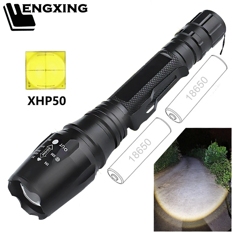XHP50 Тактический Мощный светодиодный вспышка светильник фонарь с приближением, 18650 Батарея лампы, 5 режимов, защита от падения, IPX6 Водонепрони...
XHP50 Тактический Мощный светодиодный вспышка светильник фонарь с приближением, 18650 Батарея лампы, 5 режимов, защита от падения, IPX6 Водонепрони...