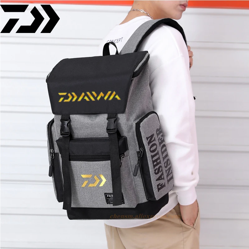 Daiwa 2021 Men Fishing Backpack Outdoor Waterproof Breathable Wear-resistant Multipurpose Storage Backpack Travelling Backpack
Daiwa 2021 Men Fishing Backpack Outdoor Waterproof Breathable Wear-resistant Multipurpose Storage Backpack Travelling Backpack