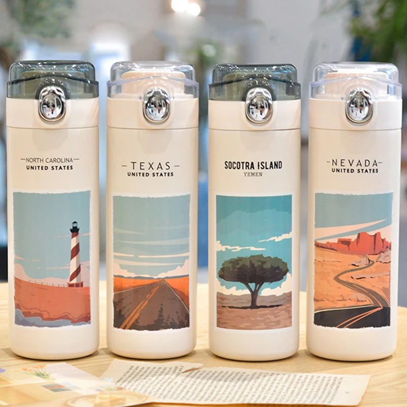 400ml Stainless Steel Thermos Water Bottle Coffee Tea Water Vacuum Flask Cup Drink Bottle Tumbler Travel Mug
400ml Stainless Steel Thermos Water Bottle Coffee Tea Water Vacuum Flask Cup Drink Bottle Tumbler Travel Mug