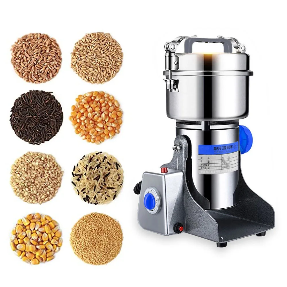 800g Electric Coffee Grinder Coffee Beans Nuts Spices Grain Herbal Powder Mixer Dry Food grinder Spices grains Crusher
800g Electric Coffee Grinder Coffee Beans Nuts Spices Grain Herbal Powder Mixer Dry Food grinder Spices grains Crusher