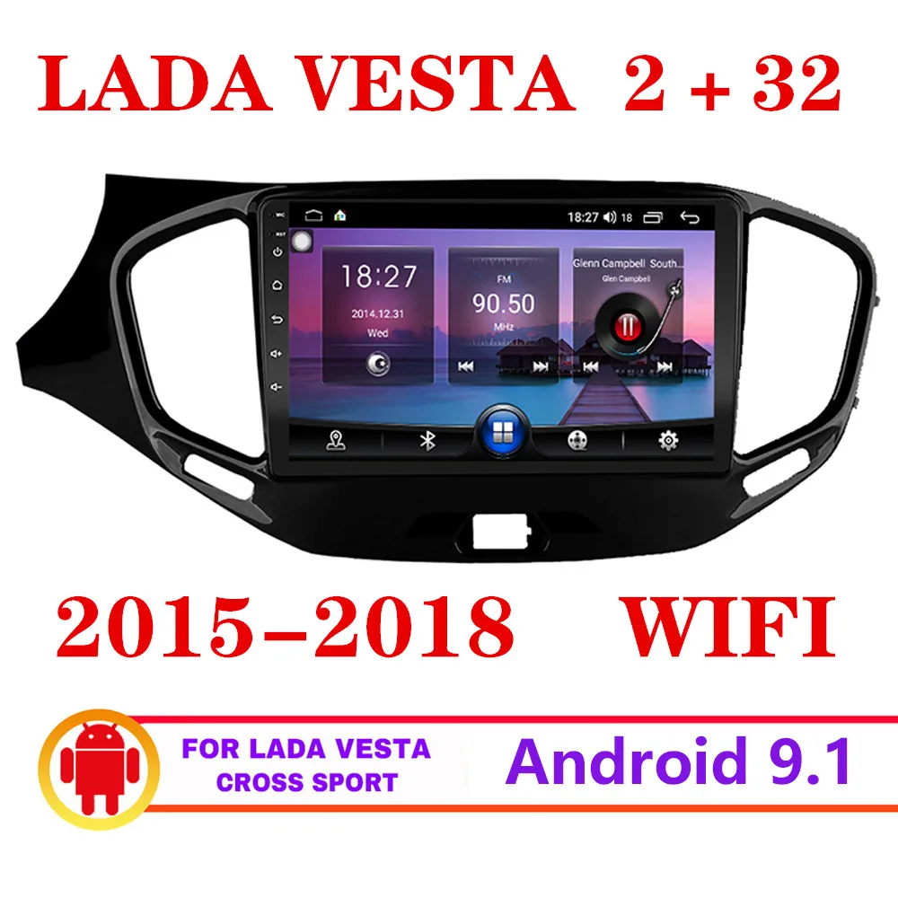 For LADA Vesta Cross Sport 2015 2016 2017 2018 Car Radio Multimedia Video Player Navigation GPS Android 9.1 No 2din 2 din DVD
For LADA Vesta Cross Sport 2015 2016 2017 2018 Car Radio Multimedia Video Player Navigation GPS Android 9.1 No 2din 2 din DVD