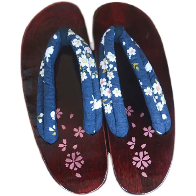 Women's Japan Geta Cosplay Shoes Middle Heel Flip Flops Summer Wooden Sandals Beach Slippers
Women's Japan Geta Cosplay Shoes Middle Heel Flip Flops Summer Wooden Sandals Beach Slippers