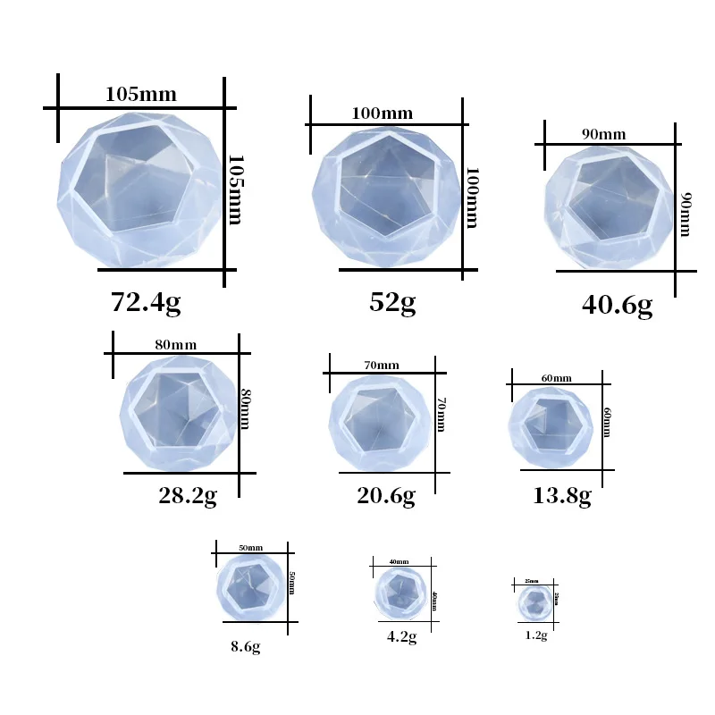 DIY Diamond Shapes Silicone Mold Dried Flower For Uv Epoxy Resin Decorative Craft DIY Molds For Pendant Jewelry Making Tools
DIY Diamond Shapes Silicone Mold Dried Flower For Uv Epoxy Resin Decorative Craft DIY Molds For Pendant Jewelry Making Tools