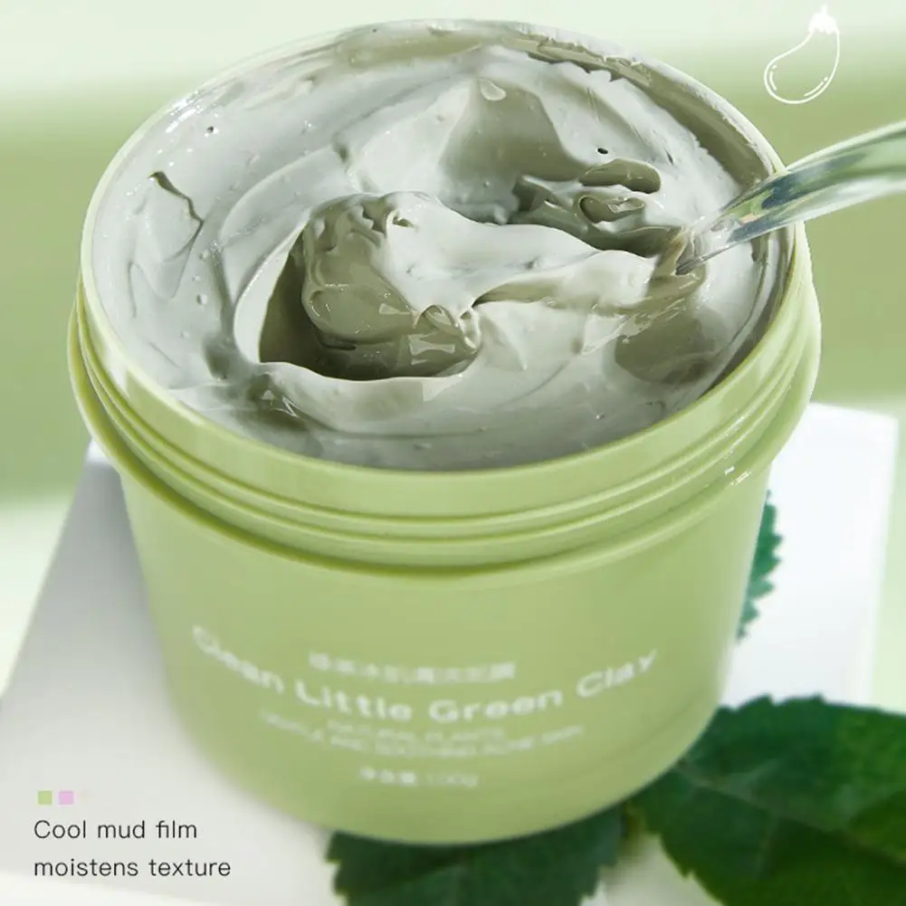 100g Green Tea Eggplant Lazy Cleansing Mask Anti-acne Mud Moisturizing Control Cleansing Oil Brightening Applying Mas S4C1
100g Green Tea Eggplant Lazy Cleansing Mask Anti-acne Mud Moisturizing Control Cleansing Oil Brightening Applying Mas S4C1