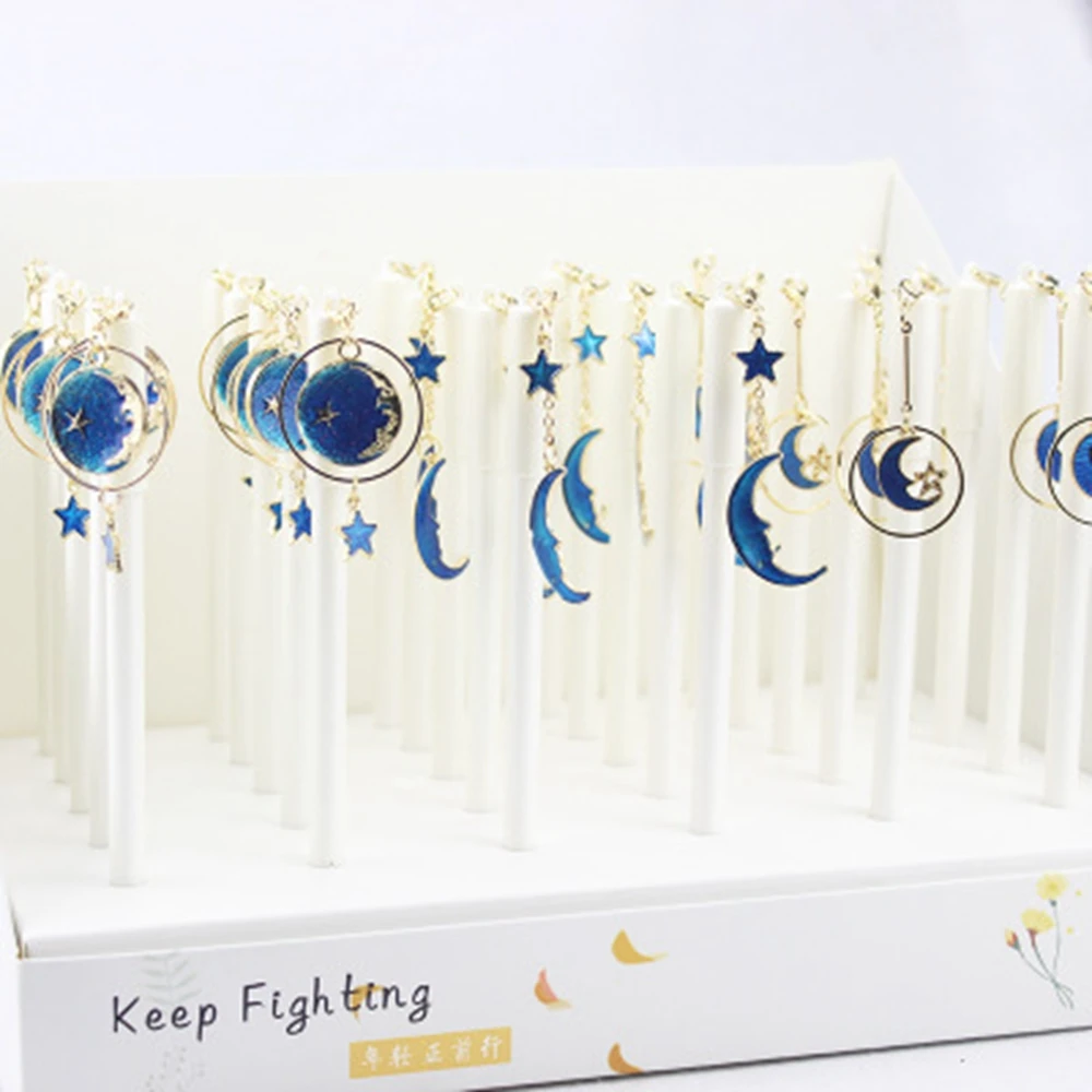12piece Gel Pen Creative Starry Sky Star Moon Pendant Signature Pen for Girls Gifts Kawaii Stationery School Office Supplies
12piece Gel Pen Creative Starry Sky Star Moon Pendant Signature Pen for Girls Gifts Kawaii Stationery School Office Supplies