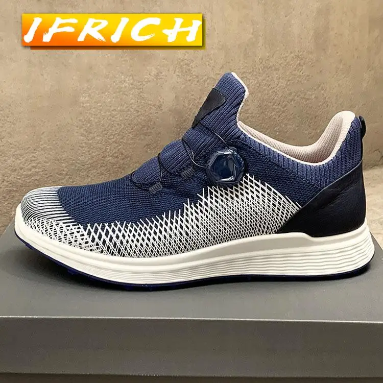 2021 Hot Sale Casual Sneakers for Men Blue Golf Training Man Quick Lacing Professional Golf Casual Shoes Breathable Sport Shoe
2021 Hot Sale Casual Sneakers for Men Blue Golf Training Man Quick Lacing Professional Golf Casual Shoes Breathable Sport Shoe
