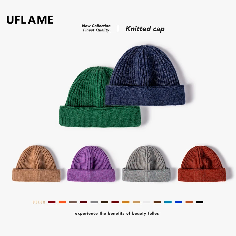 Однотонные зимние шапки UFLAME для женщин и мужчин, плотная теплая вязаная шапка, модная хип-хоп шапка, шапочки, жаккардовая шапка с дыней
Однотонные зимние шапки UFLAME для женщин и мужчин, плотная теплая вязаная шапка, модная хип-хоп шапка, шапочки, жаккардовая шапка с дыней