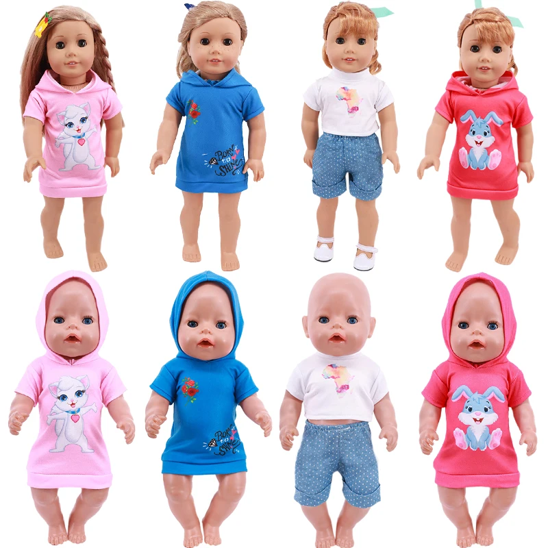 4 Color Choose 1,Doll Clothes Cat Skirt Fit 18 Inch American Borne Doll &43 cm Reborn Baby Accessories Generation Girl's Toy
4 Color Choose 1,Doll Clothes Cat Skirt Fit 18 Inch American Borne Doll &43 cm Reborn Baby Accessories Generation Girl's Toy