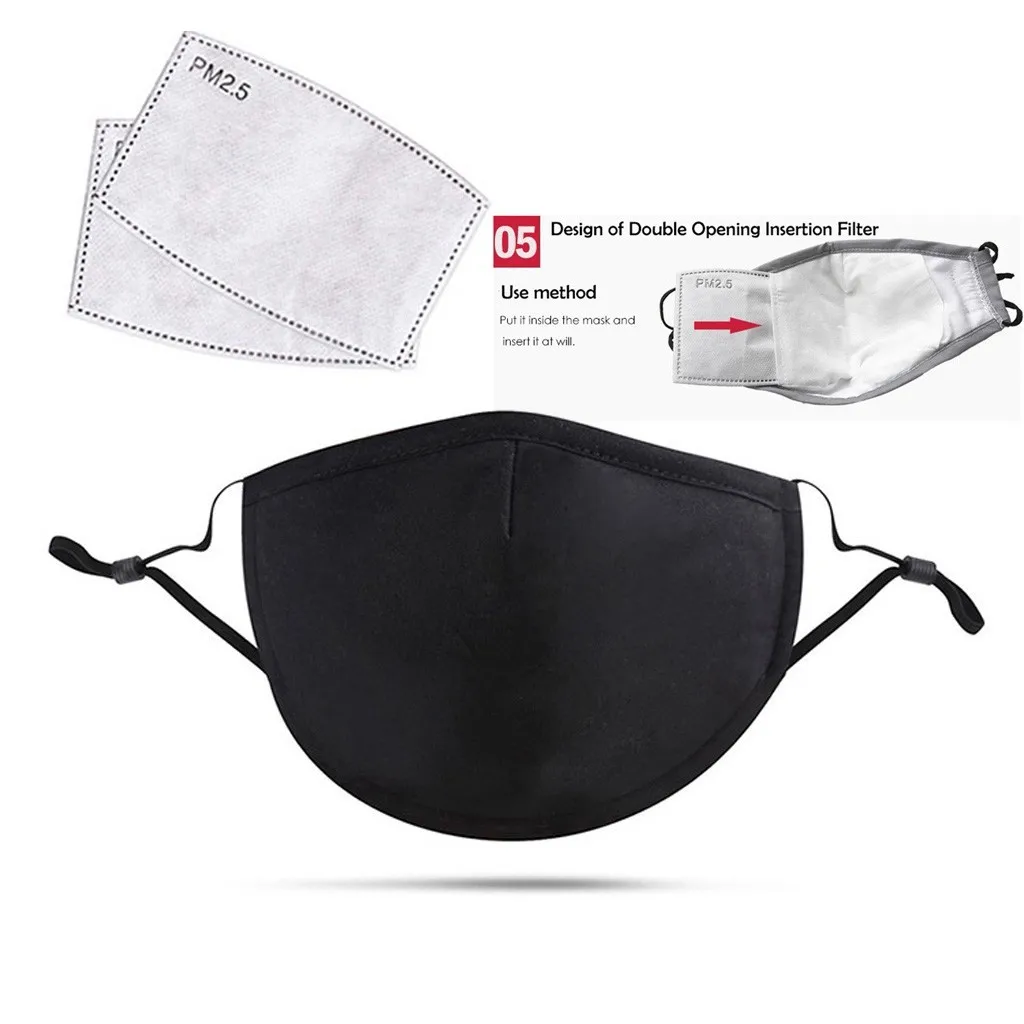 3Mask + 20Filters Cotton Face Mask PM2.5 Activated Carbon Mask Washable and Reusable Dustproof Portcet Face Cover
3Mask + 20Filters Cotton Face Mask PM2.5 Activated Carbon Mask Washable and Reusable Dustproof Portcet Face Cover