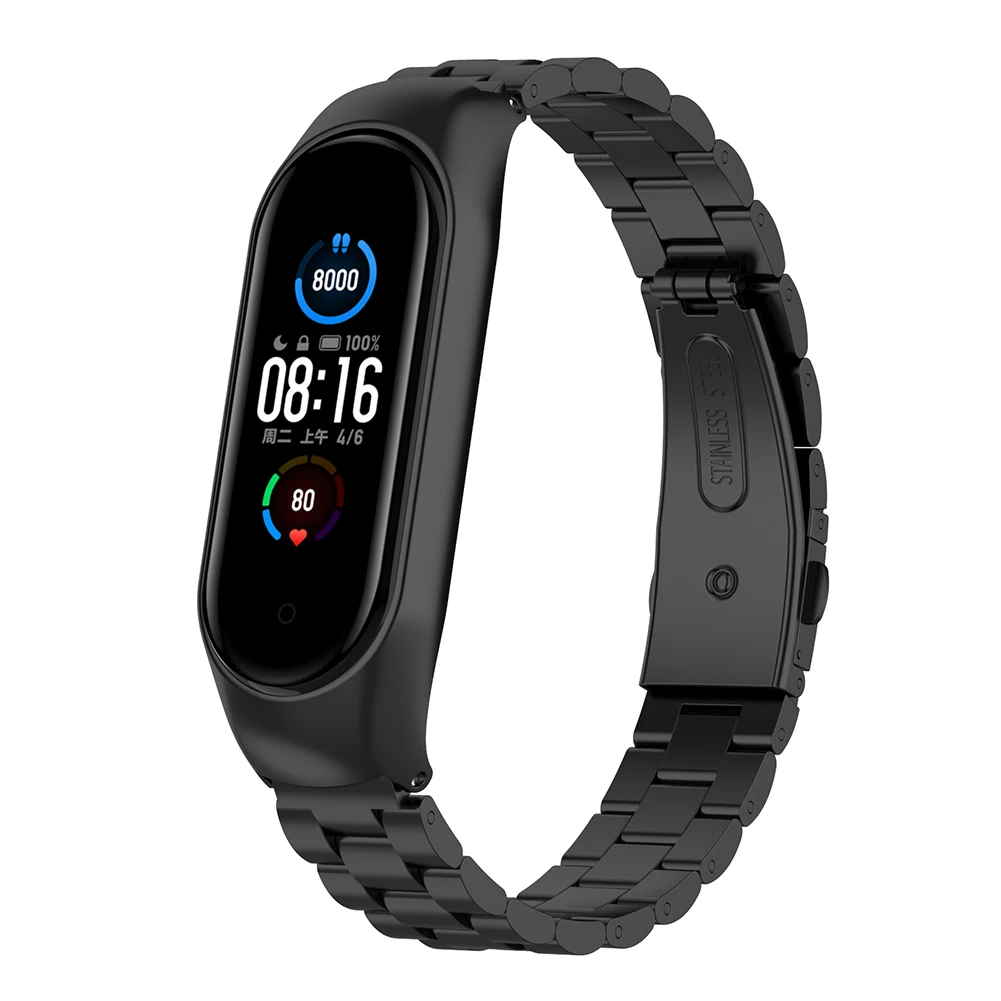Metal Strap for Xiaomi Mi Band 6 5 Wrist Band Bracelet Stainless Steel Replacement Strap for Miband 5 6 Wristband Global Version
Metal Strap for Xiaomi Mi Band 6 5 Wrist Band Bracelet Stainless Steel Replacement Strap for Miband 5 6 Wristband Global Version