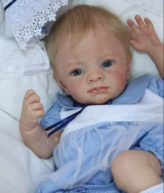 

17inch Bebe Reborn Rosa Doll Kit Premie Size with Jointed Body Unfinished DIY Doll Parts Reborn Baby Dolls Toys for Children