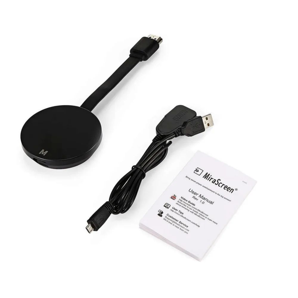 Mirascreen G7M 5G /2.4G Wireless HDMI-compatible 1080P TV Stick Dongle Miracast Dlna Hdtv Pc Smartphone Tablet Projector
Mirascreen G7M 5G /2.4G Wireless HDMI-compatible 1080P TV Stick Dongle Miracast Dlna Hdtv Pc Smartphone Tablet Projector