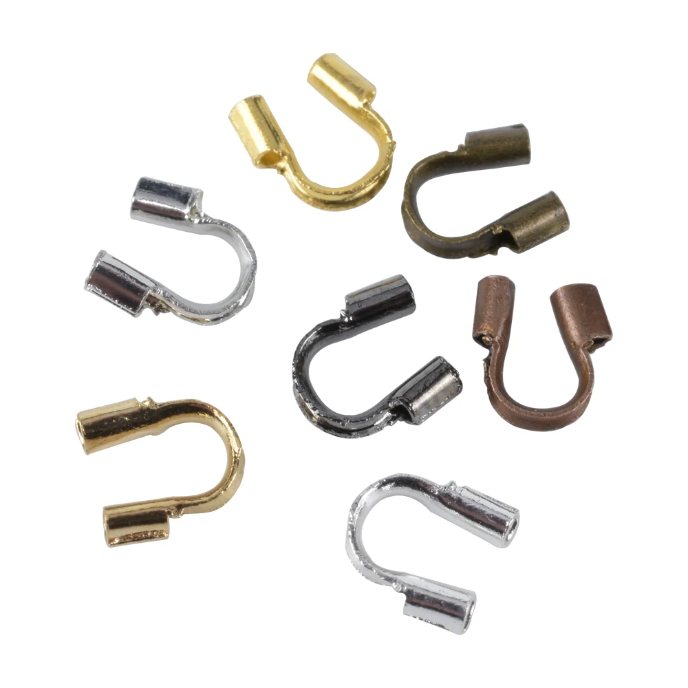 100pcs/lot 4.5x4mm Wire Protectors Wire Guard Guardian Protectors loops U Shape Accessories Clasps Connector For Jewelry Making
100pcs/lot 4.5x4mm Wire Protectors Wire Guard Guardian Protectors loops U Shape Accessories Clasps Connector For Jewelry Making