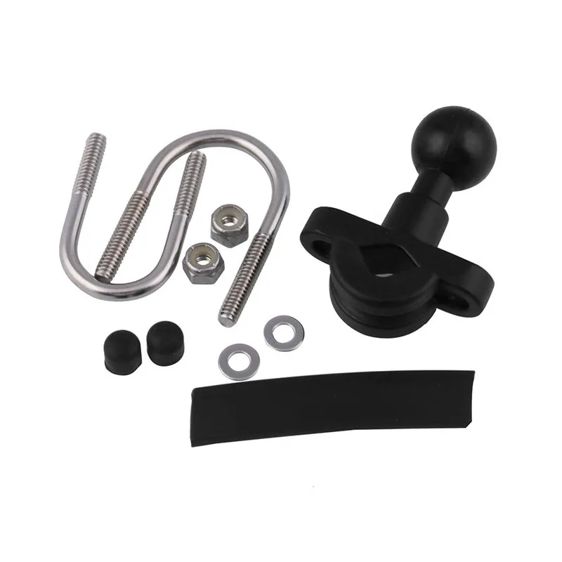 Motorcycle Handlebar Rail Rods U-Bolt Clamp Mounting Base With 1 Inch Ball For GPS Work For Ram Mounts
Motorcycle Handlebar Rail Rods U-Bolt Clamp Mounting Base With 1 Inch Ball For GPS Work For Ram Mounts