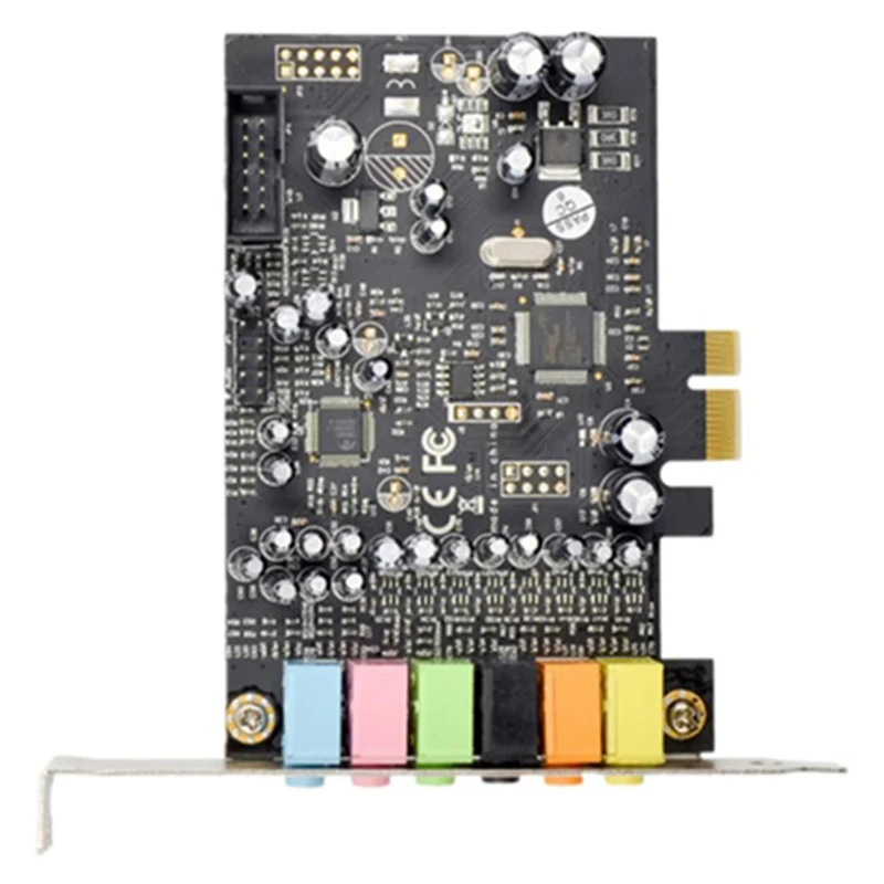 Звуковая карта PCIe 7.1CH стерео объемный звук PCI E встроенный 7 1 канал аудио система