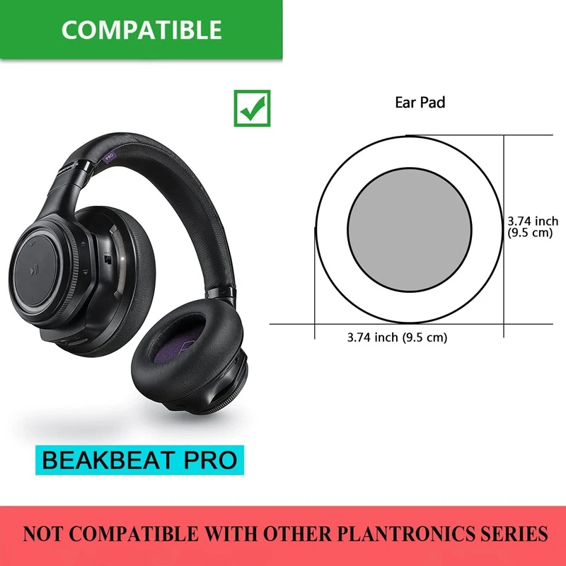 Ear Pads Ear Cushion for Plantronics Backbeat Pro Wireless Headphones
Ear Pads Ear Cushion for Plantronics Backbeat Pro Wireless Headphones