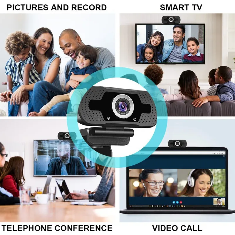 HD 1080P Webcam 30fps Autofocus Web Camera Desktop with Mic Webcast Conference Cam For PC Laptop Computer Online Meeting
HD 1080P Webcam 30fps Autofocus Web Camera Desktop with Mic Webcast Conference Cam For PC Laptop Computer Online Meeting