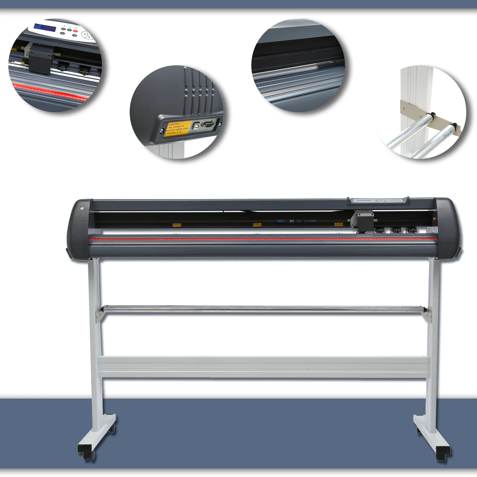 1350mm Vinyl Plotter Cutter Machine 53 inch Cutting Plotter Sign Making Software USB Craft Cut(SK-1350T)
1350mm Vinyl Plotter Cutter Machine 53 inch Cutting Plotter Sign Making Software USB Craft Cut(SK-1350T)