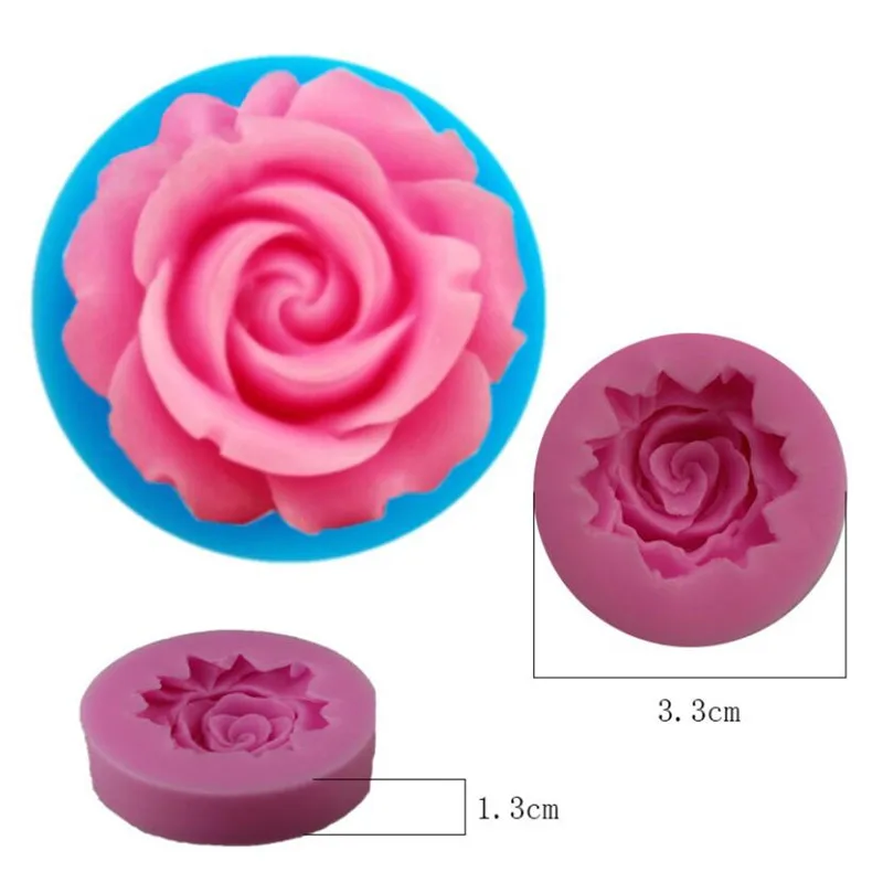 3D цветочное цветение искусственное мыло для помадки желе конфеты Шоколадные