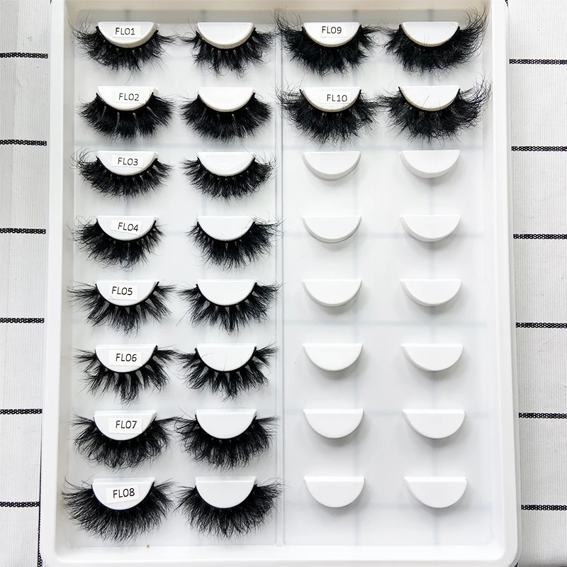 25MM Real Mink Eye Lashes 3D Dramatic Long Eyelash Extra Fluffy Resuable Natural Messy Eyelash Soft Wispy Volume False Eyelashes
25MM Real Mink Eye Lashes 3D Dramatic Long Eyelash Extra Fluffy Resuable Natural Messy Eyelash Soft Wispy Volume False Eyelashes