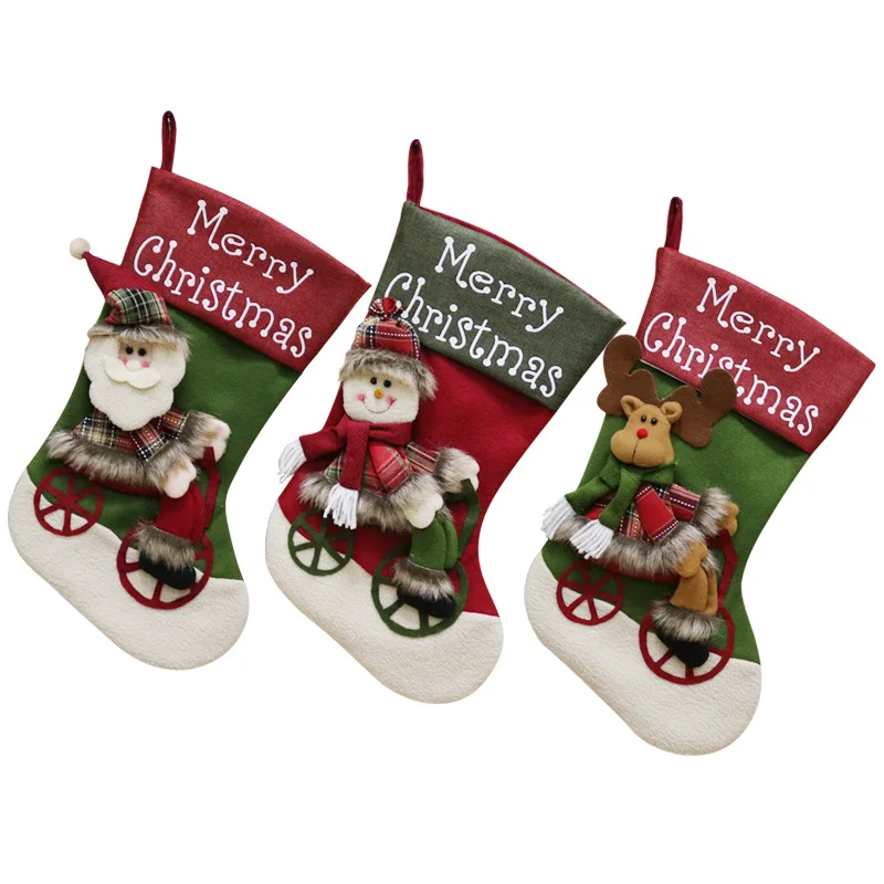 Christmas supplies Christmas stockings Christmas decorations christmas stocking bag candy Christmas sock bag Christmas gift stoc
Christmas supplies Christmas stockings Christmas decorations christmas stocking bag candy Christmas sock bag Christmas gift stoc