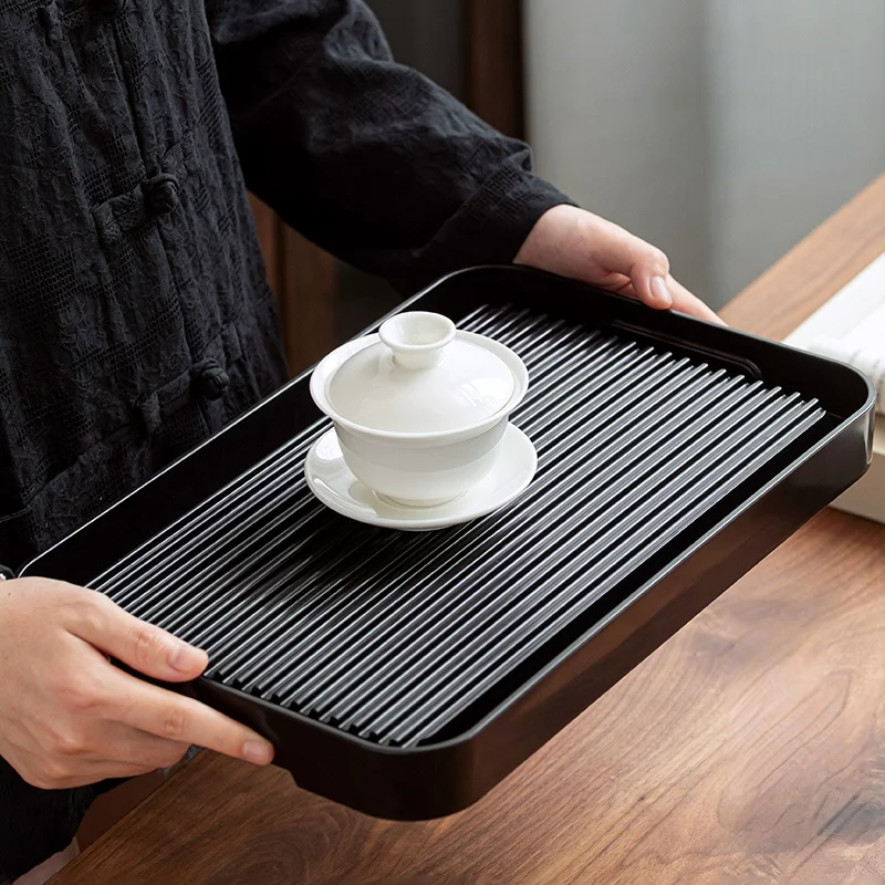 Plastic Afternoon Tea Tray Japanese Luxury Kungfu Drainage Tea Ceremony Tray Small Assiette En Bois Teawear Accessories OF50CP
Plastic Afternoon Tea Tray Japanese Luxury Kungfu Drainage Tea Ceremony Tray Small Assiette En Bois Teawear Accessories OF50CP