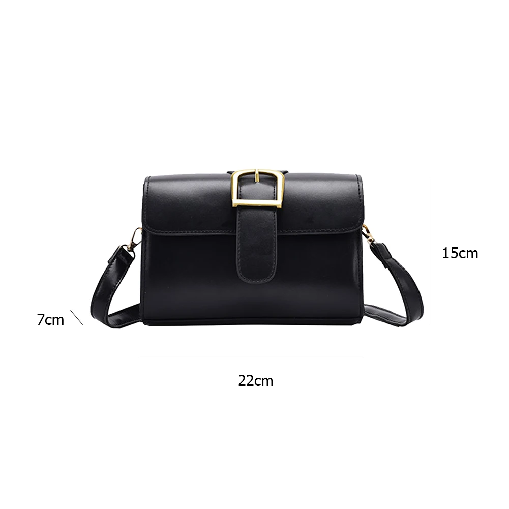 Fashion Women Solid Color Handbag PU Leather Crossbody Buckle Bag Casual Flap Square Envelope Totes
Fashion Women Solid Color Handbag PU Leather Crossbody Buckle Bag Casual Flap Square Envelope Totes