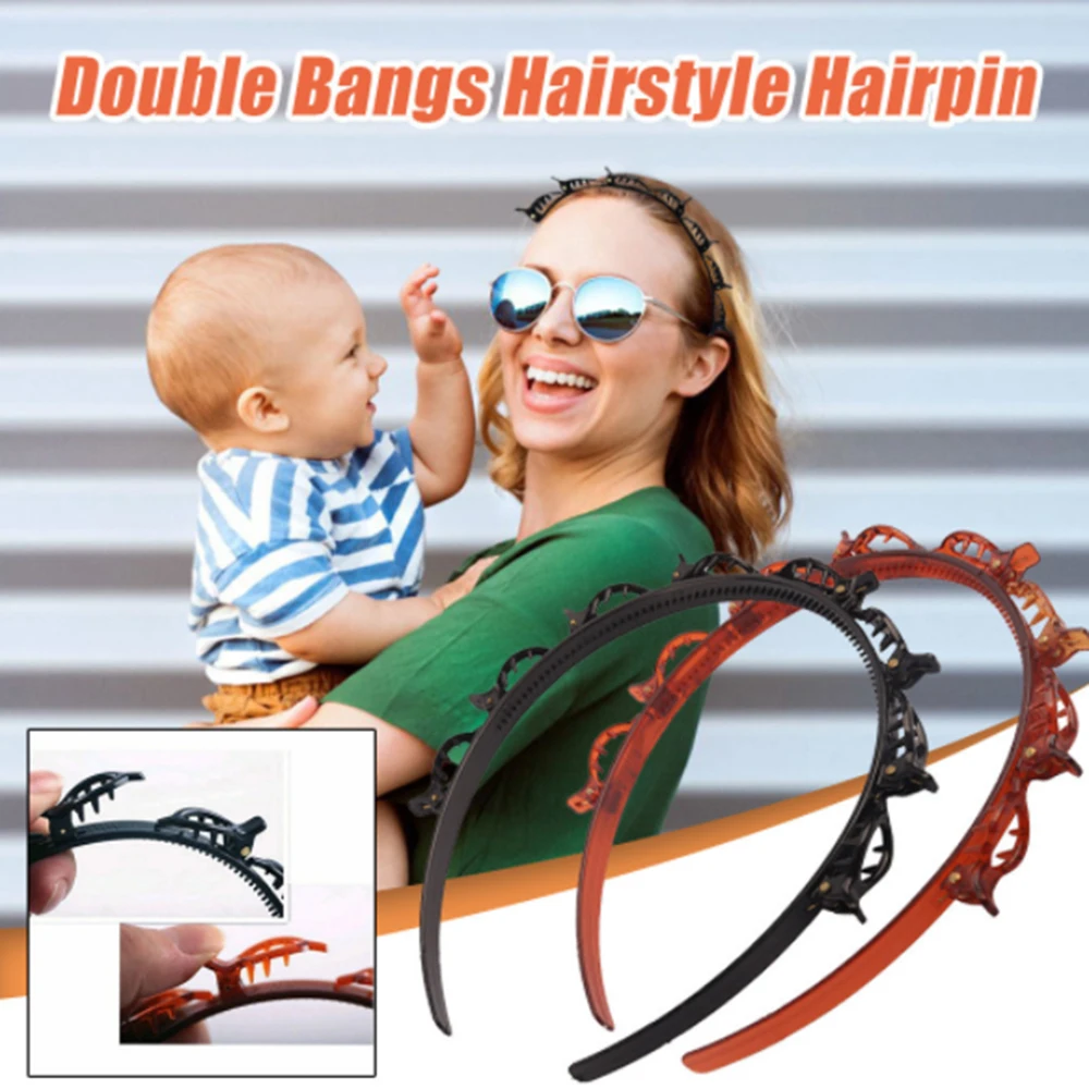 Double Bangs Hairstyle Hairpin Hairband Salon Hair Decoration Clips Hairband for Women Double Bangs Hairstyle Hairpin Accessory
Double Bangs Hairstyle Hairpin Hairband Salon Hair Decoration Clips Hairband for Women Double Bangs Hairstyle Hairpin Accessory