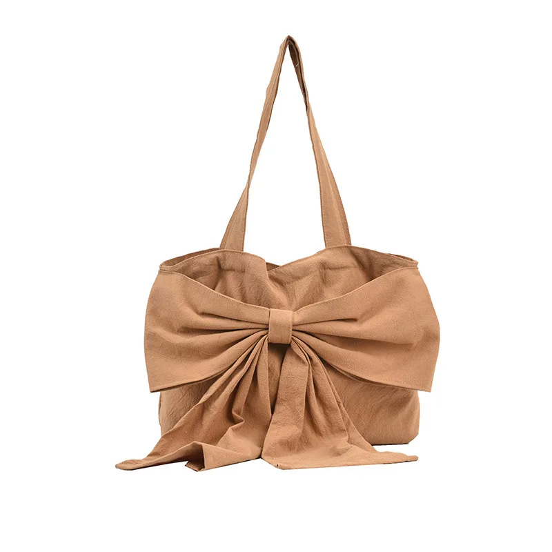 High-quality Personality Design Big Bow Female 2021 Summer New Large-capacity Bag Korean Fashion Trendy One-shoulder Armpit Bag
High-quality Personality Design Big Bow Female 2021 Summer New Large-capacity Bag Korean Fashion Trendy One-shoulder Armpit Bag
