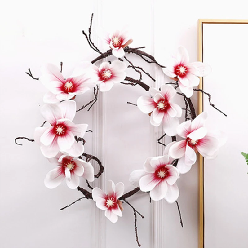 Artificial nolia Silk Fake Flower Orchid Flower Wall Tree Branches Rattan Flowers Vine Wedding Decoration
Artificial nolia Silk Fake Flower Orchid Flower Wall Tree Branches Rattan Flowers Vine Wedding Decoration