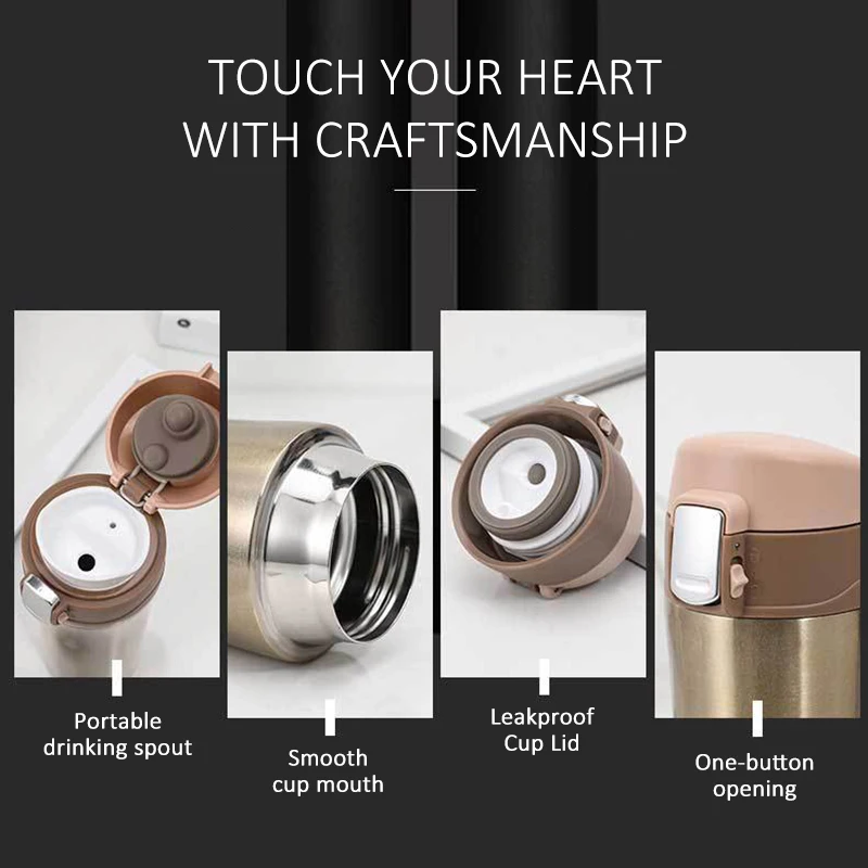 500ml Stainless Steel insulated Thermal Cup Bottle Travel Mug Water Vacuum Cup School Home Tea Coffee Drink Bottle Cup
500ml Stainless Steel insulated Thermal Cup Bottle Travel Mug Water Vacuum Cup School Home Tea Coffee Drink Bottle Cup