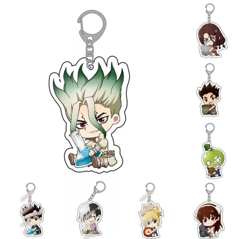 Dr.STONE Ishigami Senkuu Key Chain Two-sided Keychain Cosplay Acrylic Pendant Keyring
Dr.STONE Ishigami Senkuu Key Chain Two-sided Keychain Cosplay Acrylic Pendant Keyring