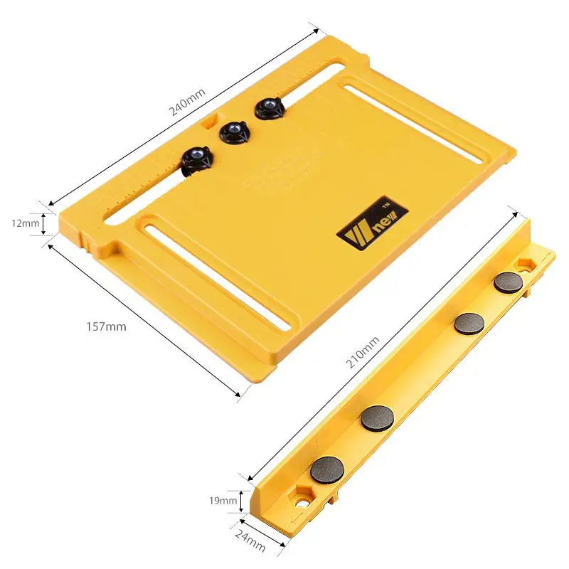 Handle Hole Locator Door Handle Knob and Pull Installation Jig and Shelf Pin Jig Boring Hole 5/6mm Drill Guide Woodworking Tools
Handle Hole Locator Door Handle Knob and Pull Installation Jig and Shelf Pin Jig Boring Hole 5/6mm Drill Guide Woodworking Tools