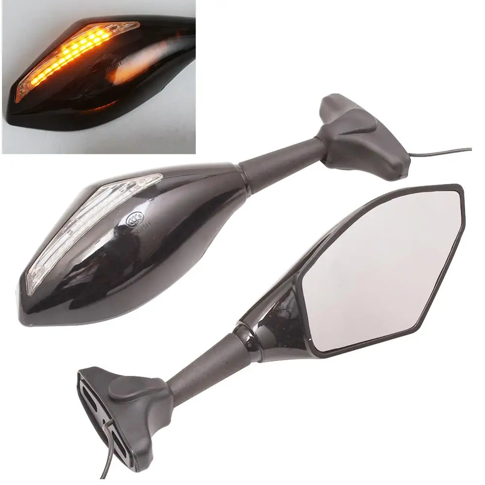 LED Turn Signal Mirrors For Kawasaki Ninja ZX14 ZZR1400 ZX6R ZX-10R 2004-2011 06
LED Turn Signal Mirrors For Kawasaki Ninja ZX14 ZZR1400 ZX6R ZX-10R 2004-2011 06