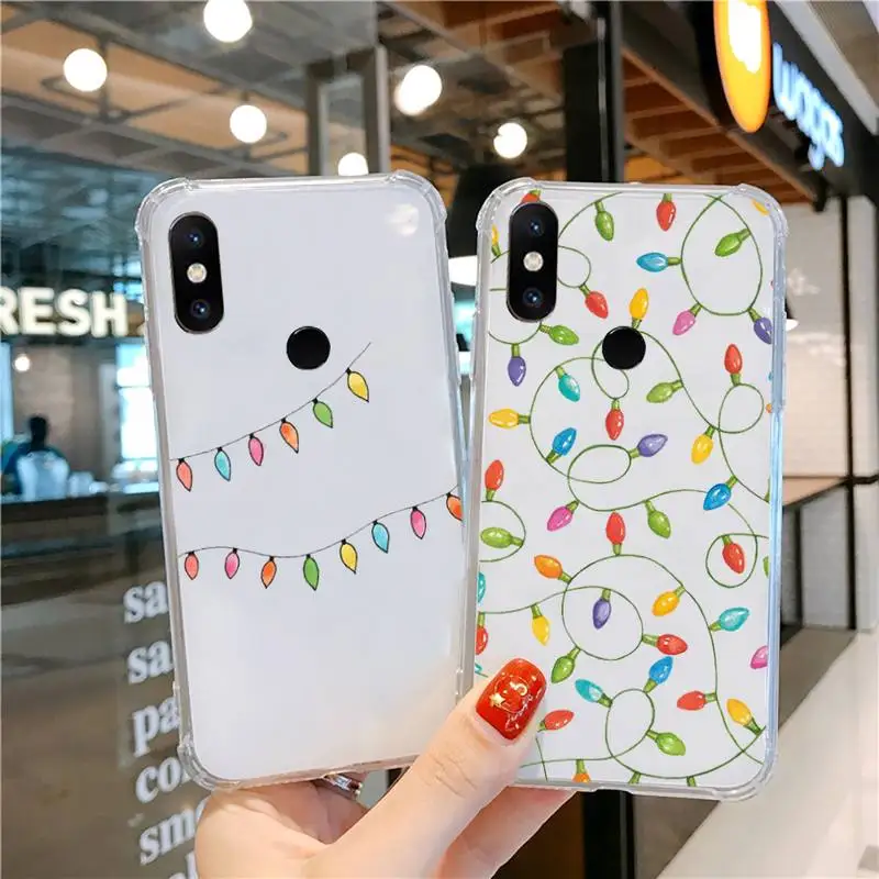 Christmas lights happy new year Phone Case Transparent for xiaomi Redmi note k 7 6 40 9 6 5 10 11 A T se pro lite ultra
Christmas lights happy new year Phone Case Transparent for xiaomi Redmi note k 7 6 40 9 6 5 10 11 A T se pro lite ultra