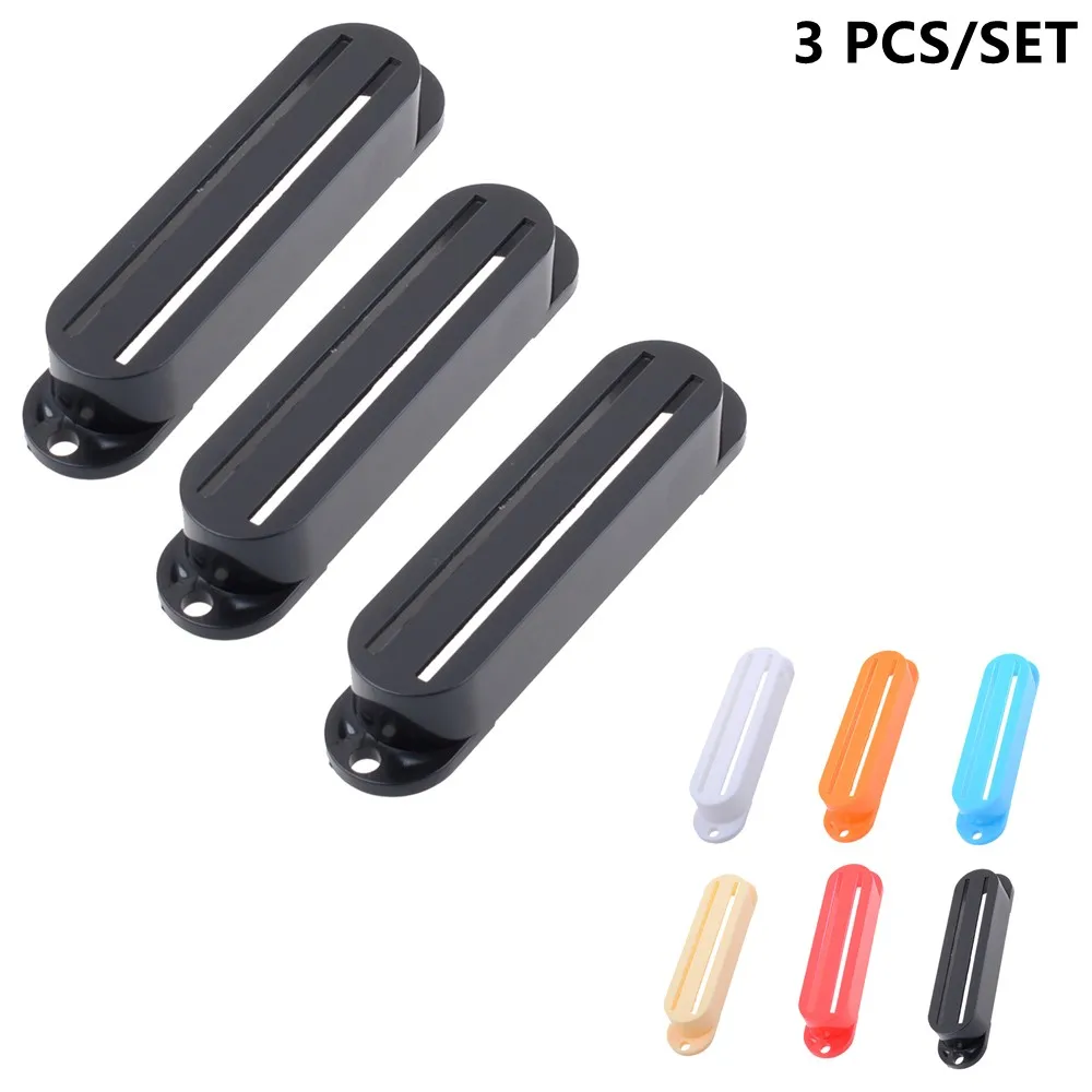 3pcs Dual Rail Humbucker Pickup Covers For ST/TL Style Electric Guitar Plastic Pickup Cover Case Electric Guitar Accessories
3pcs Dual Rail Humbucker Pickup Covers For ST/TL Style Electric Guitar Plastic Pickup Cover Case Electric Guitar Accessories