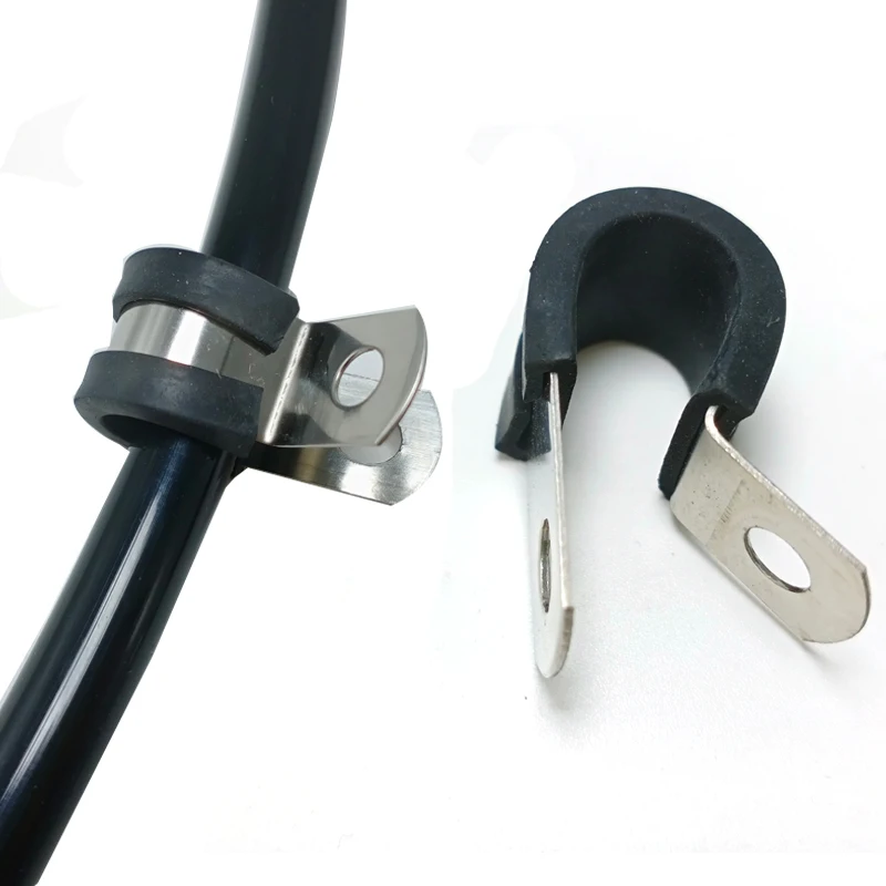 10PCS Stainless Steel 3/8 Inch Pipe Clamps Cable Pipe Mounting Water Hose Tube Fixed Connector
10PCS Stainless Steel 3/8 Inch Pipe Clamps Cable Pipe Mounting Water Hose Tube Fixed Connector