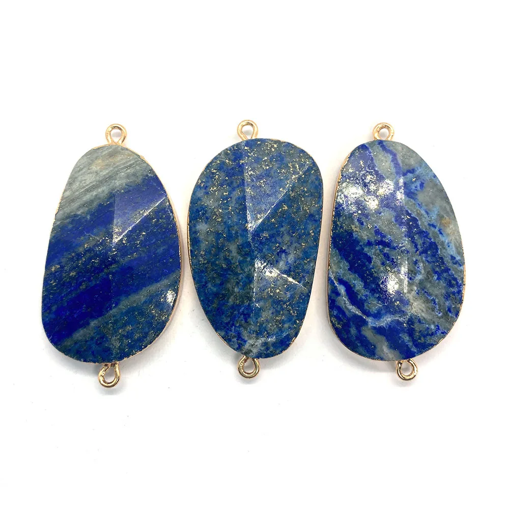 Natural Stone Pendant Blue Lapis Lazuli Irregular Pendant for DIY Jewelry Jewelry Necklace Bracelet Earring Handmade Accessories
Natural Stone Pendant Blue Lapis Lazuli Irregular Pendant for DIY Jewelry Jewelry Necklace Bracelet Earring Handmade Accessories