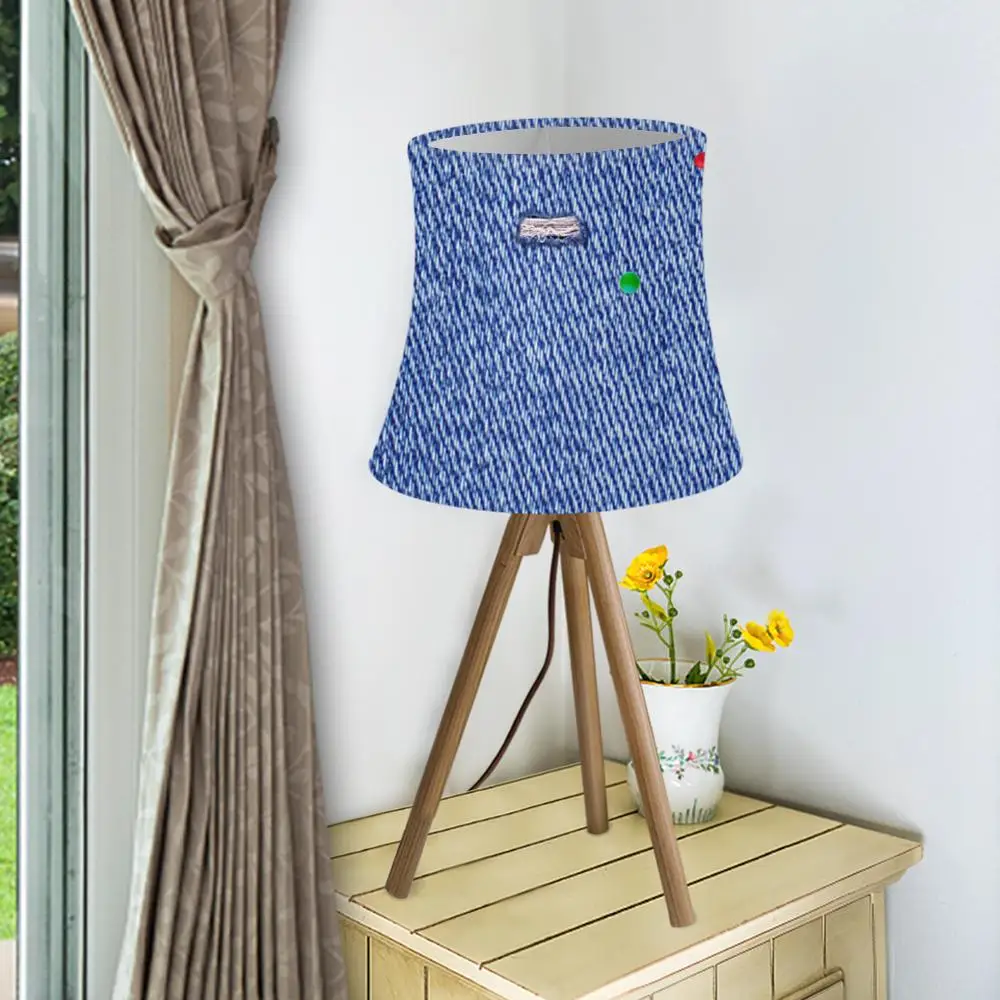 Denim Color Printed Round Fabric Lampshade nordic Lamp Shade for Table Lamp modern wall lamp cover for desk lamp
Denim Color Printed Round Fabric Lampshade nordic Lamp Shade for Table Lamp modern wall lamp cover for desk lamp